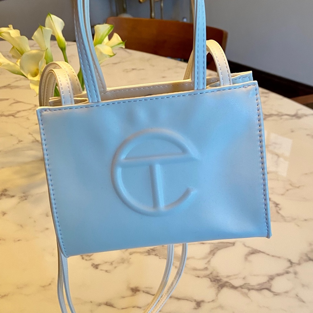 Telfar Small Shopping Bag - White NEW